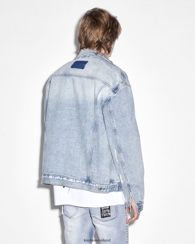 Ksubi mannelijk oh g jas XT0TV453 kleding blauw
