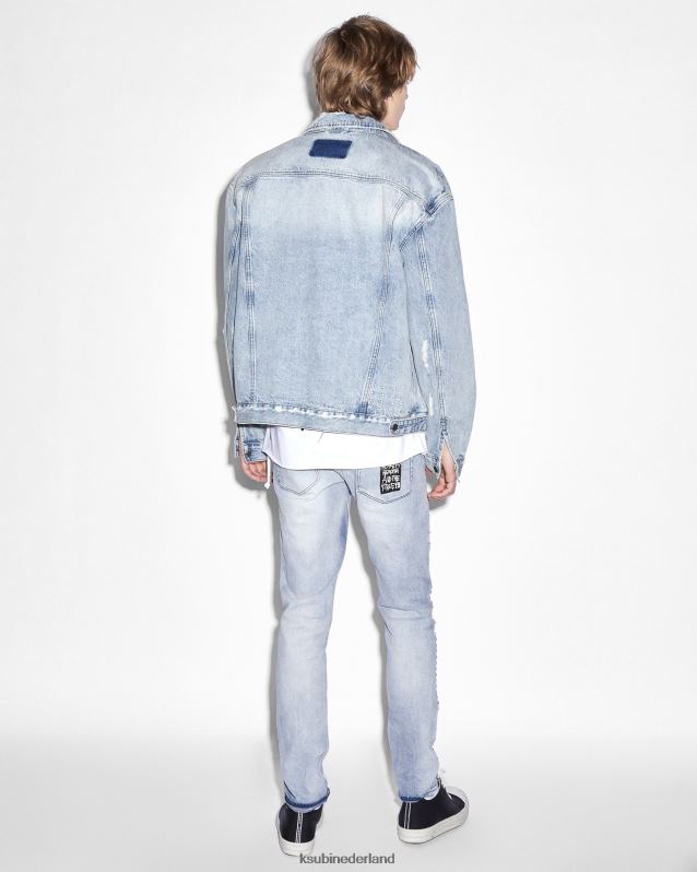 Ksubi mannelijk oh g jas XT0TV453 kleding blauw
