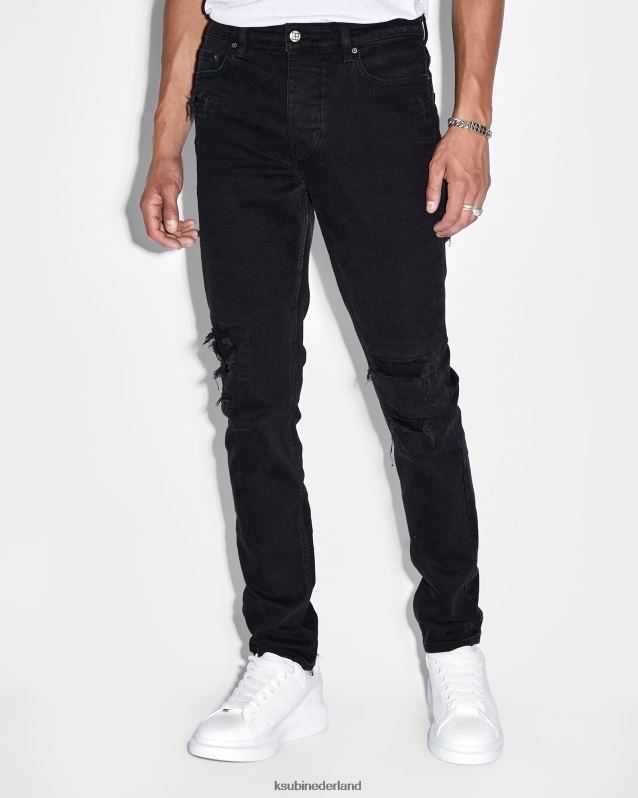 Ksubi mannelijk Chich-beenderen XT0TV339 kleding zwart