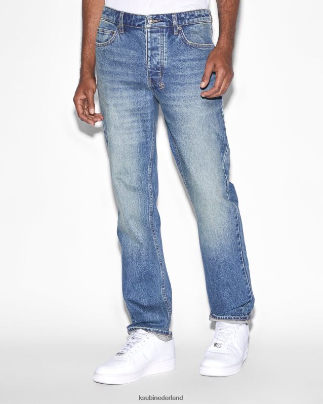 Ksubi mannelijk Hazlow-kroniek XT0TV388 kleding blauwe steen wassen