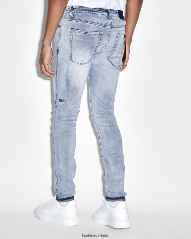 Ksubi mannelijk Van Winkle vernielde dromen XT0TV374 kleding blauw