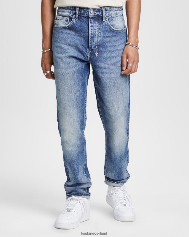 Ksubi mannelijk Wolfgang midden in de stad XT0TV498 kleding blauw