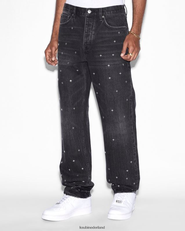 Ksubi mannelijk anti k XT0TV314 kleding zwart