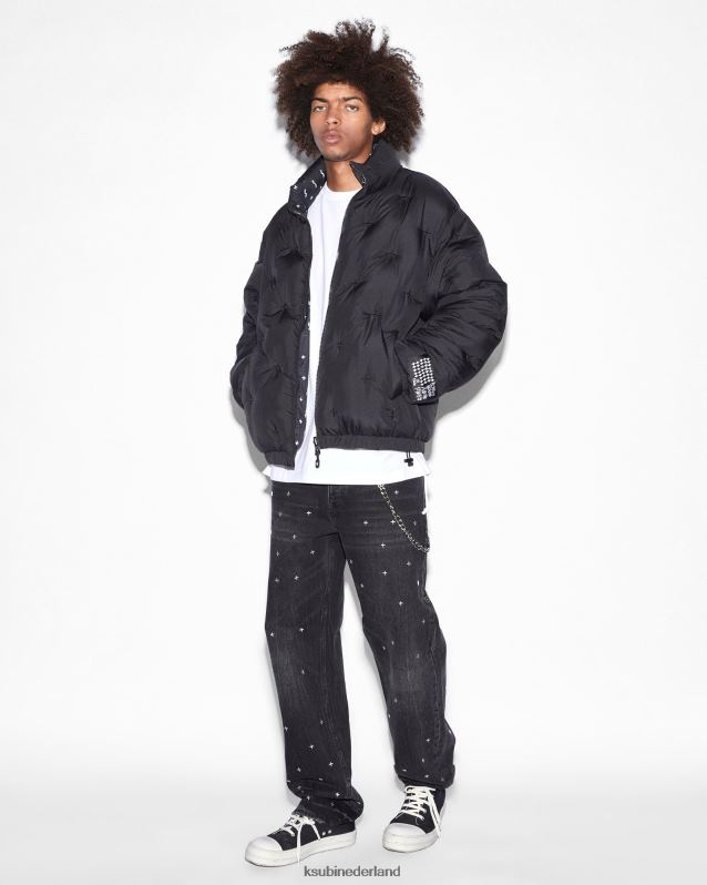 Ksubi mannelijk anti k XT0TV314 kleding zwart