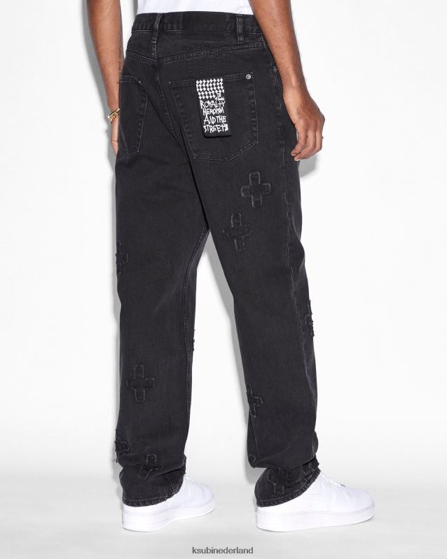 Ksubi mannelijk anti k XT0TV360 kleding zwart