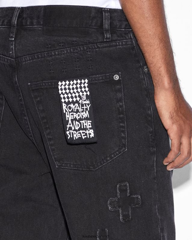 Ksubi mannelijk anti k XT0TV360 kleding zwart