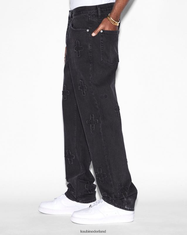Ksubi mannelijk anti k XT0TV360 kleding zwart