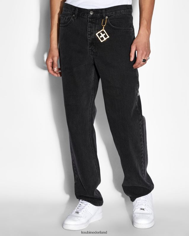 Ksubi mannelijk anti k XT0TV382 kleding zwart