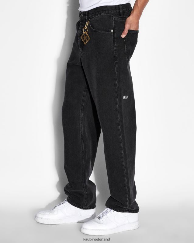 Ksubi mannelijk anti k XT0TV382 kleding zwart