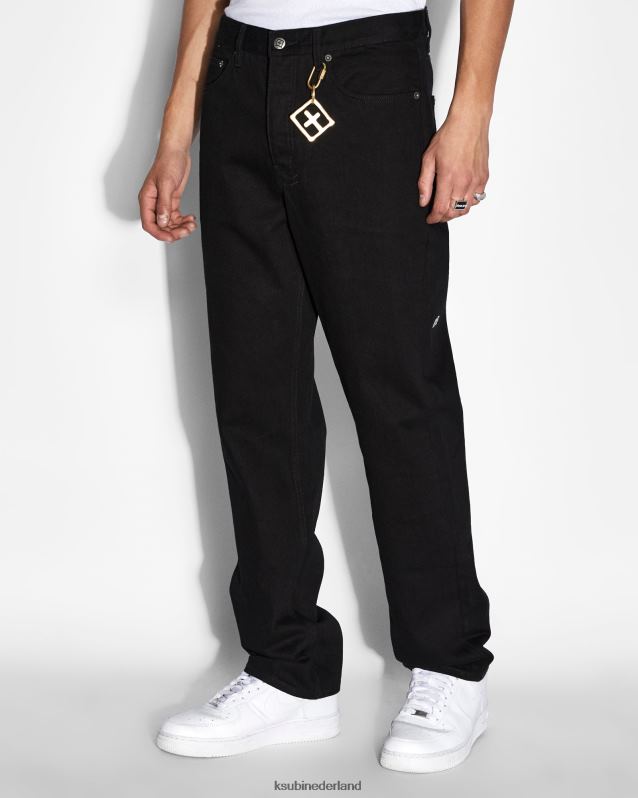 Ksubi mannelijk anti k XT0TV482 kleding zwart