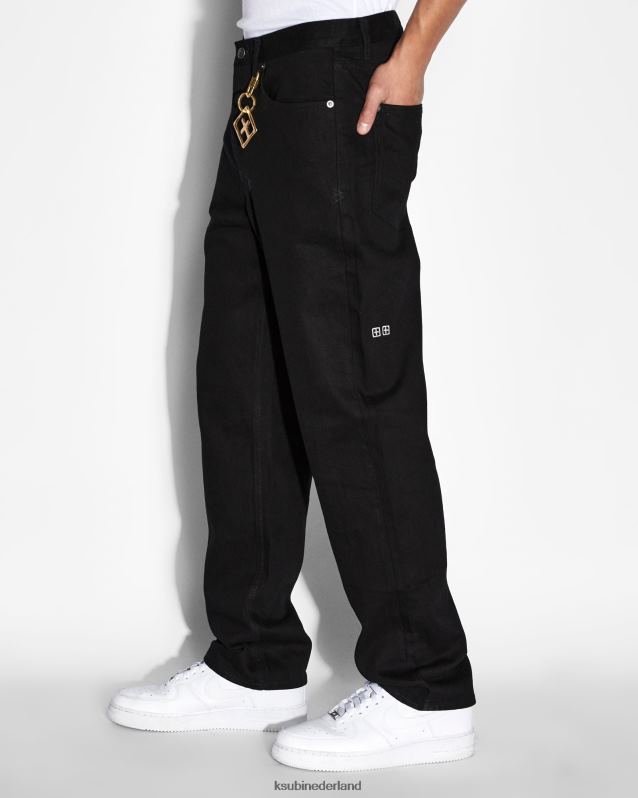 Ksubi mannelijk anti k XT0TV482 kleding zwart