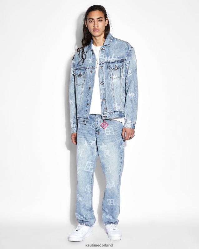 Ksubi mannelijk anti k kasjdoos XT0TV505 kleding blauw