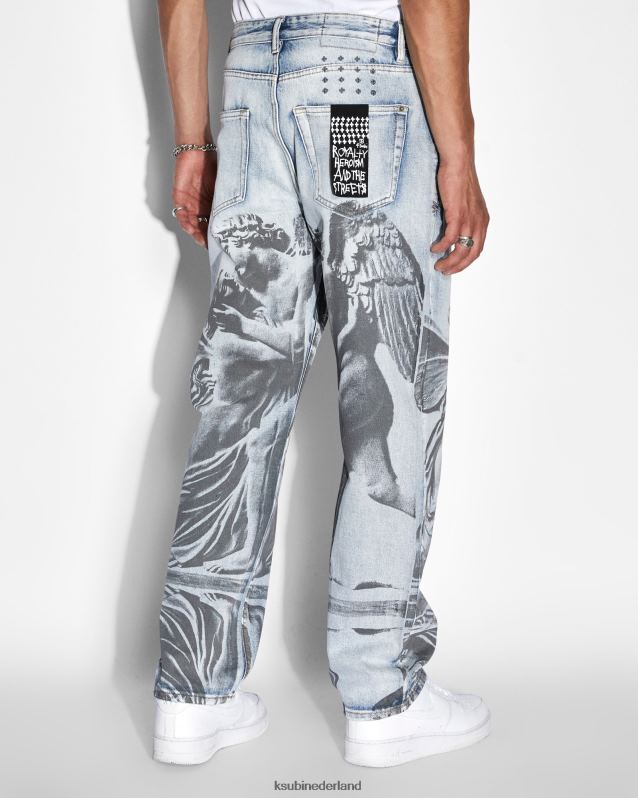 Ksubi mannelijk anti k lovesik XT0TV512 kleding blauw
