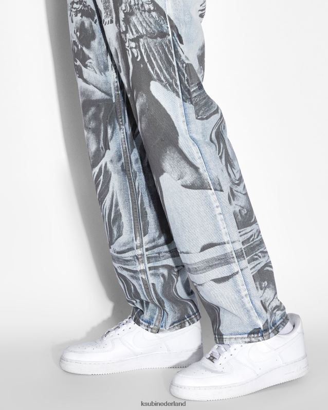 Ksubi mannelijk anti k lovesik XT0TV512 kleding blauw