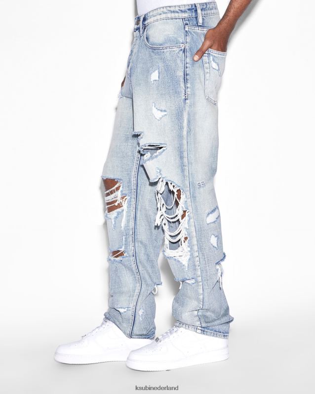 Ksubi mannelijk anti-k-punk XT0TV304 kleding blauw