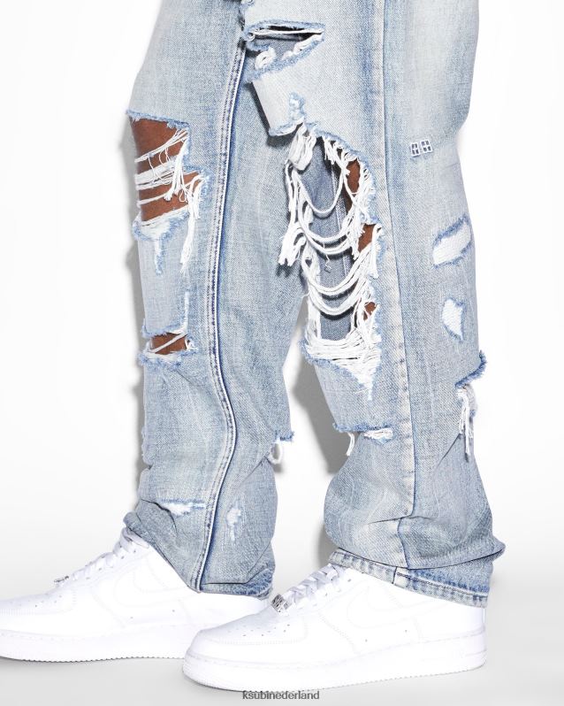 Ksubi mannelijk anti-k-punk XT0TV304 kleding blauw