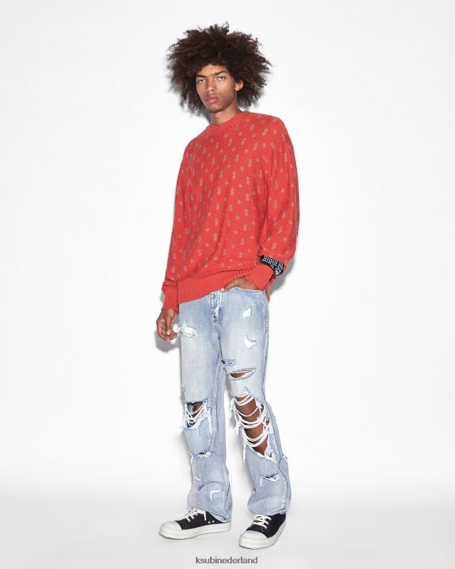 Ksubi mannelijk anti-k-punk XT0TV304 kleding blauw