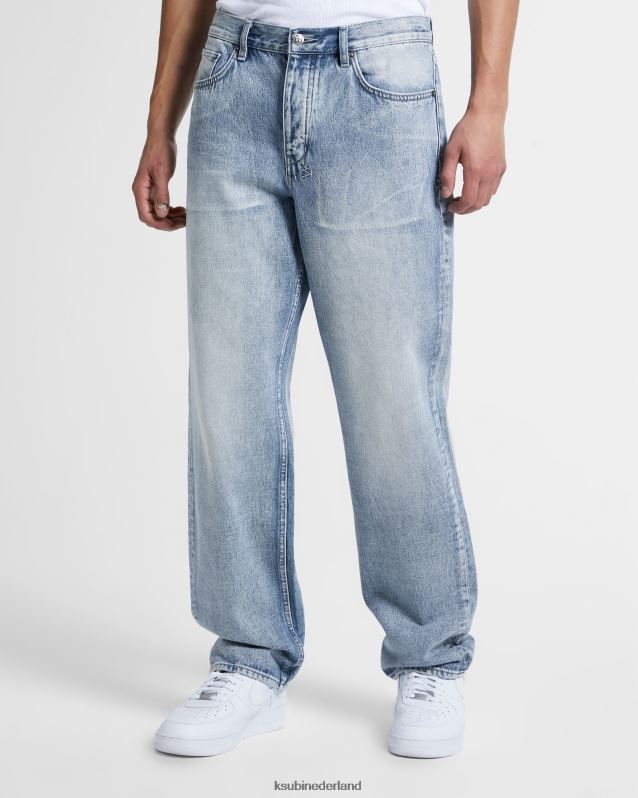 Ksubi mannelijk anti-k-punk XT0TV418 kleding blauw