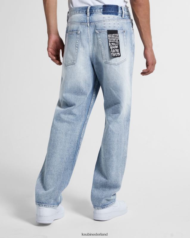 Ksubi mannelijk anti-k-punk XT0TV418 kleding blauw