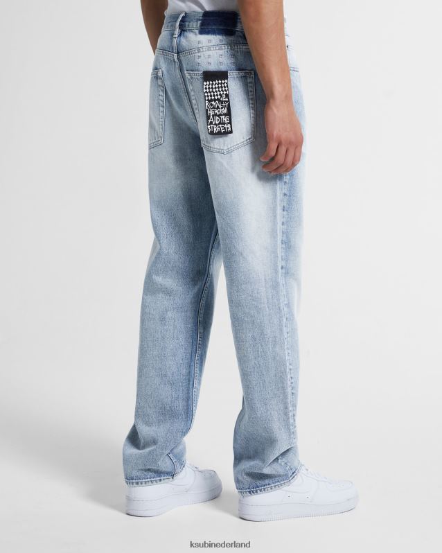 Ksubi mannelijk anti-k-punk XT0TV418 kleding blauw