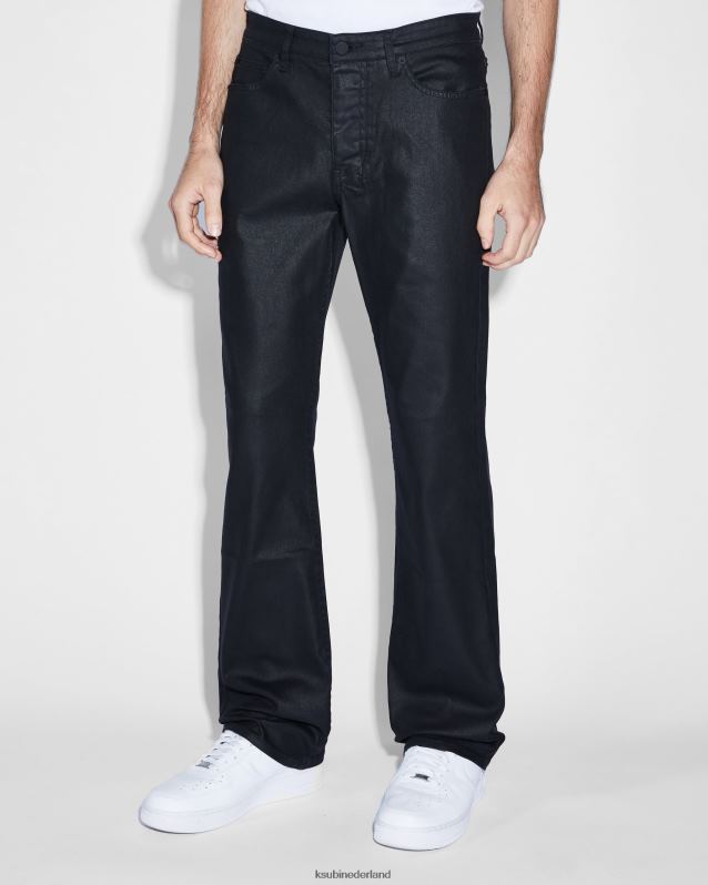Ksubi mannelijk bronko XT0TV408 kleding zwarte was