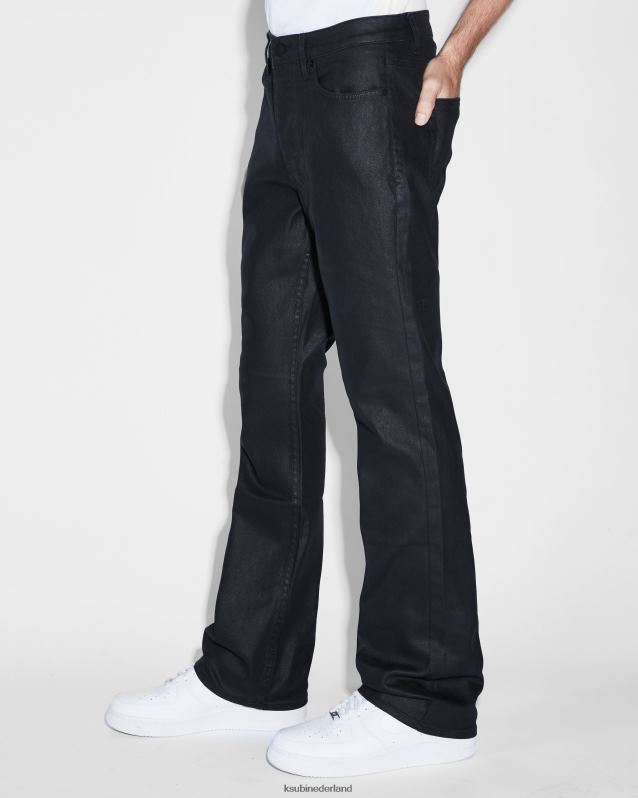 Ksubi mannelijk bronko XT0TV408 kleding zwarte was