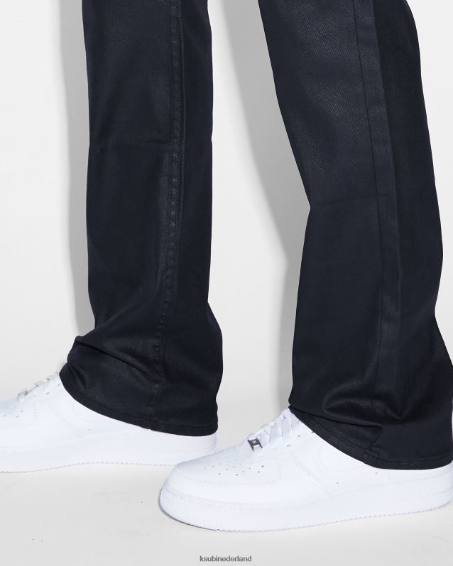 Ksubi mannelijk bronko XT0TV408 kleding zwarte was
