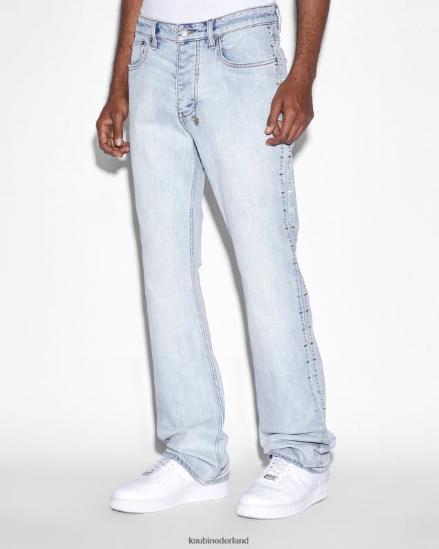 Ksubi mannelijk bronko metalik XT0TV307 kleding blauw
