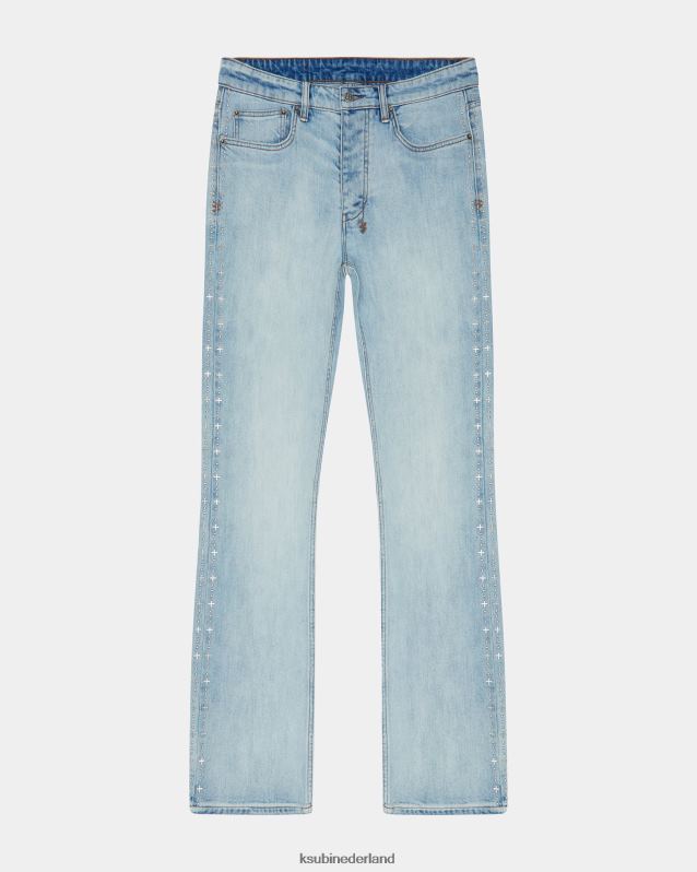 Ksubi mannelijk bronko metalik XT0TV307 kleding blauw