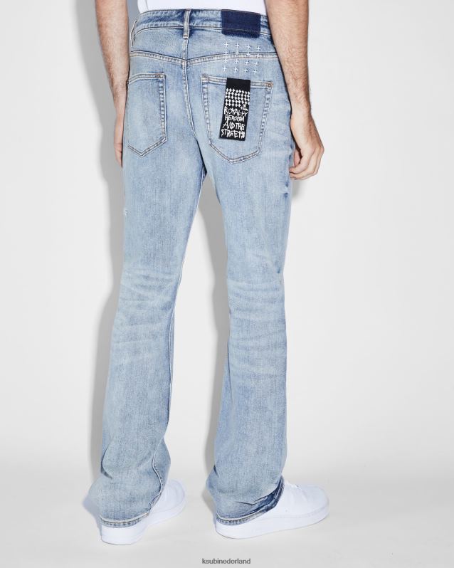Ksubi mannelijk bronko puur dynamiet XT0TV443 kleding blauw