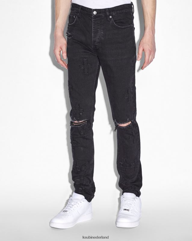 Ksubi mannelijk chich kraftwerk XT0TV386 kleding zwart
