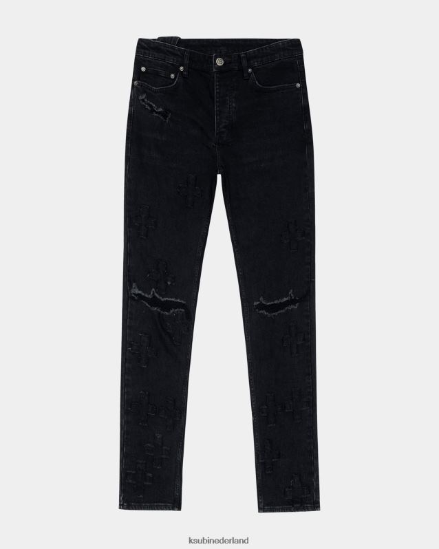 Ksubi mannelijk chich kraftwerk XT0TV386 kleding zwart