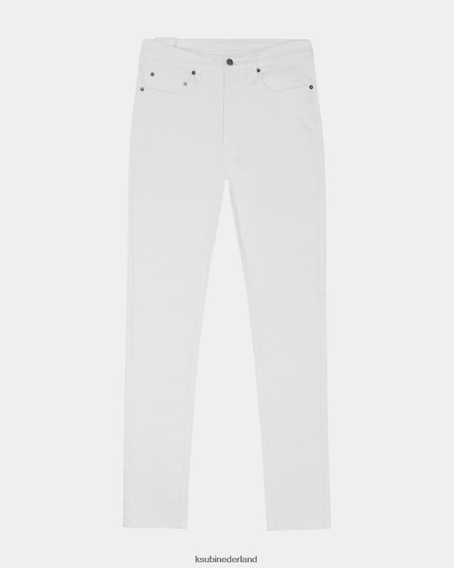 Ksubi mannelijk chich lawine XT0TV389 kleding wit