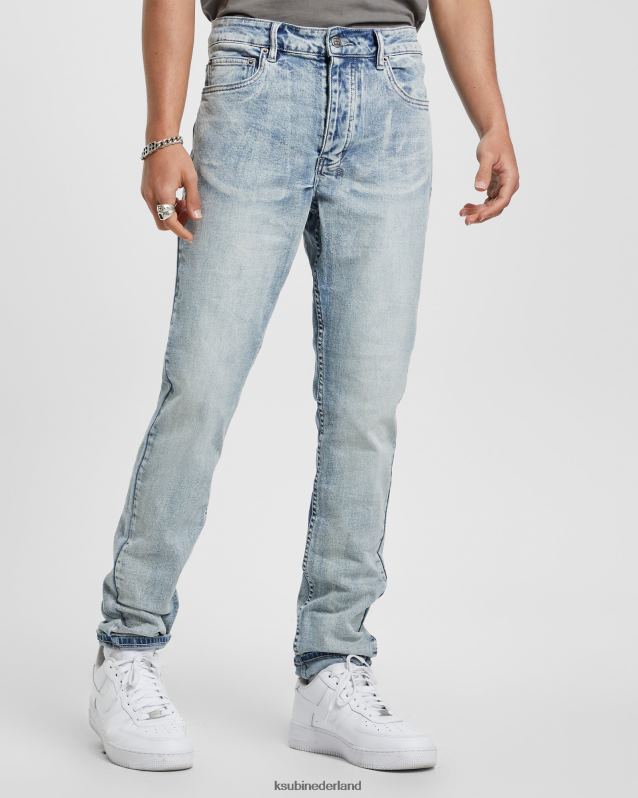 Ksubi mannelijk chique punk XT0TV367 kleding blauw