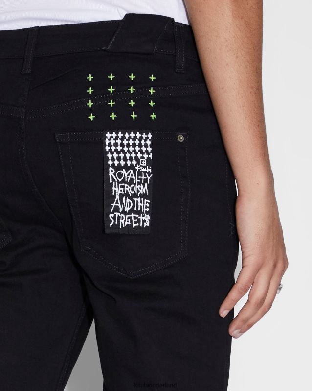 Ksubi mannelijk chitch gelegd XT0TV513 kleding groente