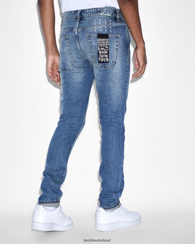 Ksubi mannelijk chitch kroniek XT0TV380 kleding blauw