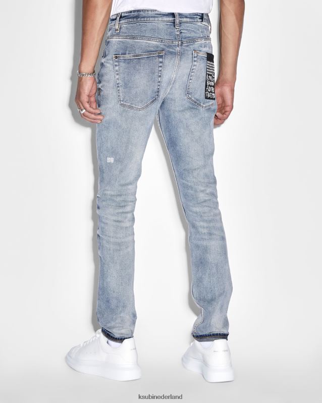 Ksubi mannelijk chitch puur dynamiet XT0TV376 kleding blauw