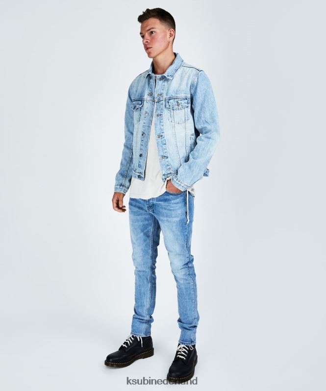 Ksubi mannelijk chitch-ultimatum XT0TV433 kleding blauw