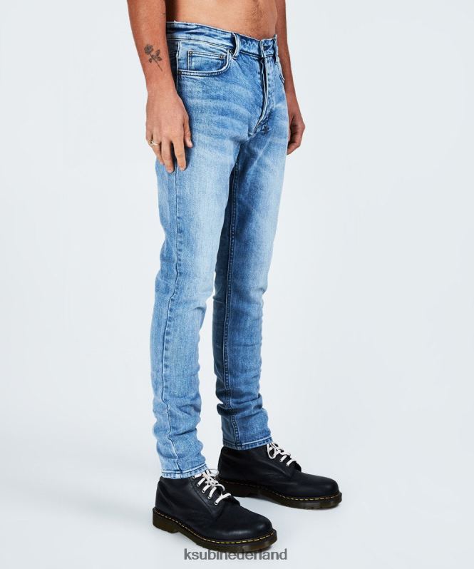 Ksubi mannelijk chitch-ultimatum XT0TV433 kleding blauw
