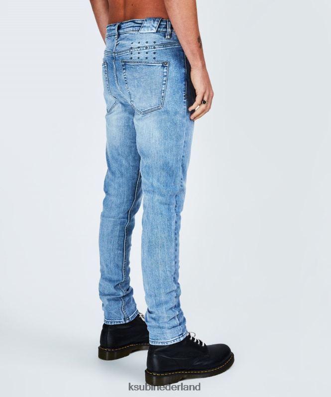 Ksubi mannelijk chitch-ultimatum XT0TV433 kleding blauw