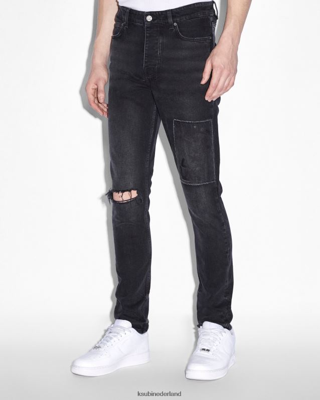 Ksubi mannelijk chitch vlucht XT0TV359 kleding zwart