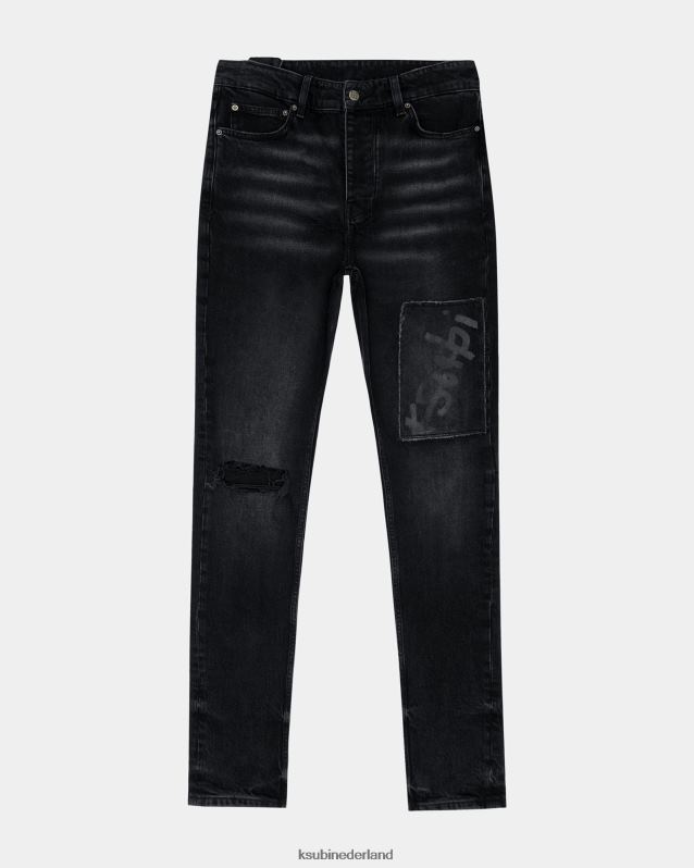 Ksubi mannelijk chitch vlucht XT0TV359 kleding zwart