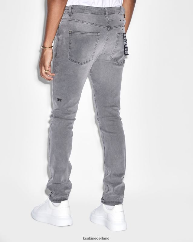 Ksubi mannelijk chitch-wonderkind XT0TV475 kleding grijs