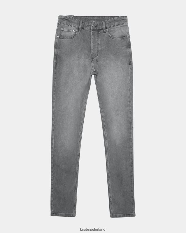 Ksubi mannelijk chitch-wonderkind XT0TV475 kleding grijs
