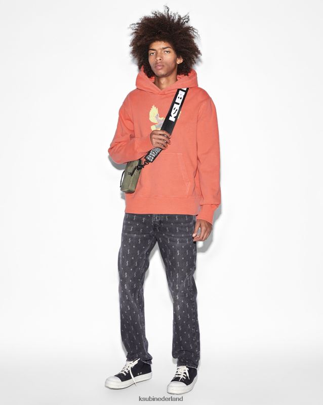 Ksubi mannelijk hazlow allstar XT0TV330 kleding zwart