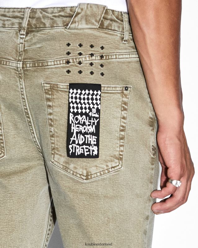 Ksubi mannelijk kletsen XT0TV484 kleding binnenland