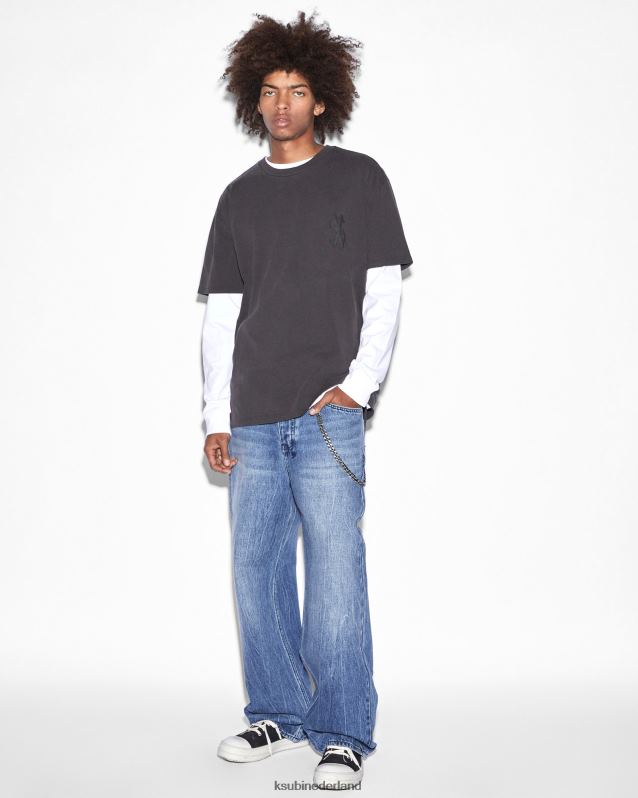 Ksubi mannelijk maxx blauw XT0TV442 kleding blauw