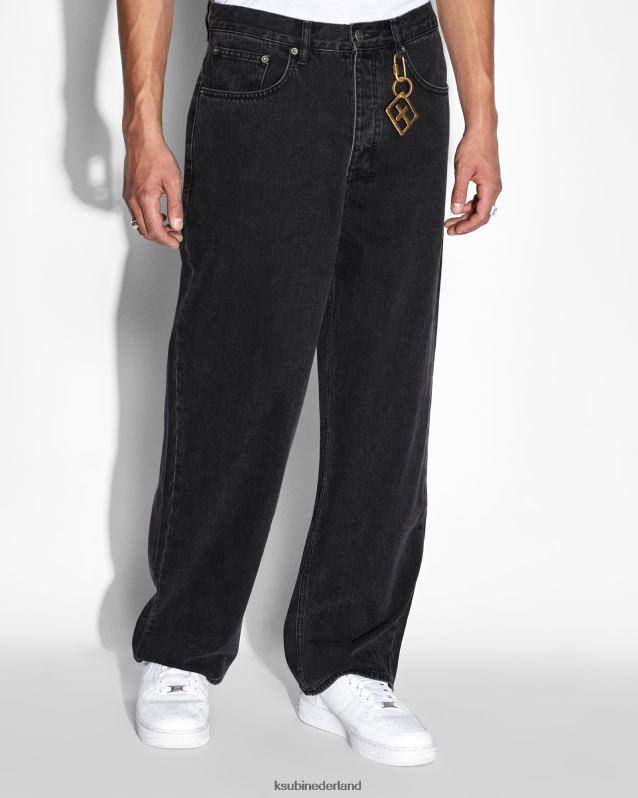 Ksubi mannelijk maxx zwart XT0TV490 kleding zwart