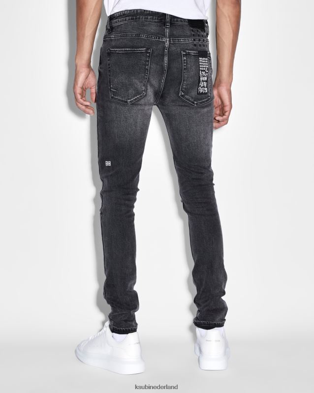Ksubi mannelijk van winkel XT0TV270 kleding zwart