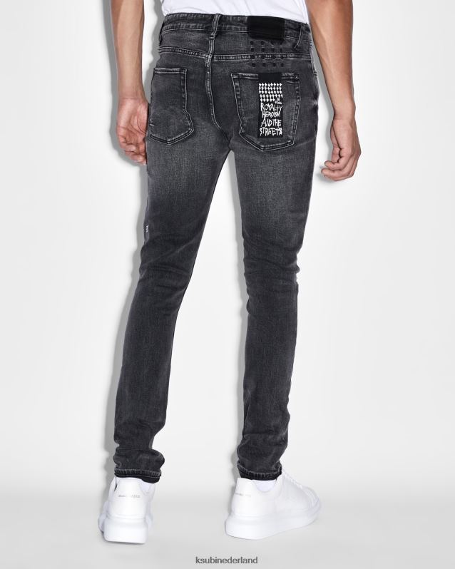 Ksubi mannelijk van winkel XT0TV270 kleding zwart
